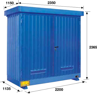 Cabinet dimensions diagram