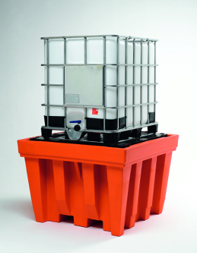 Picture of polyethylene sump pallet