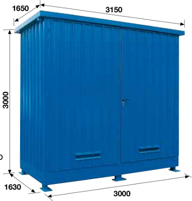 Cabinet dimensions diagram